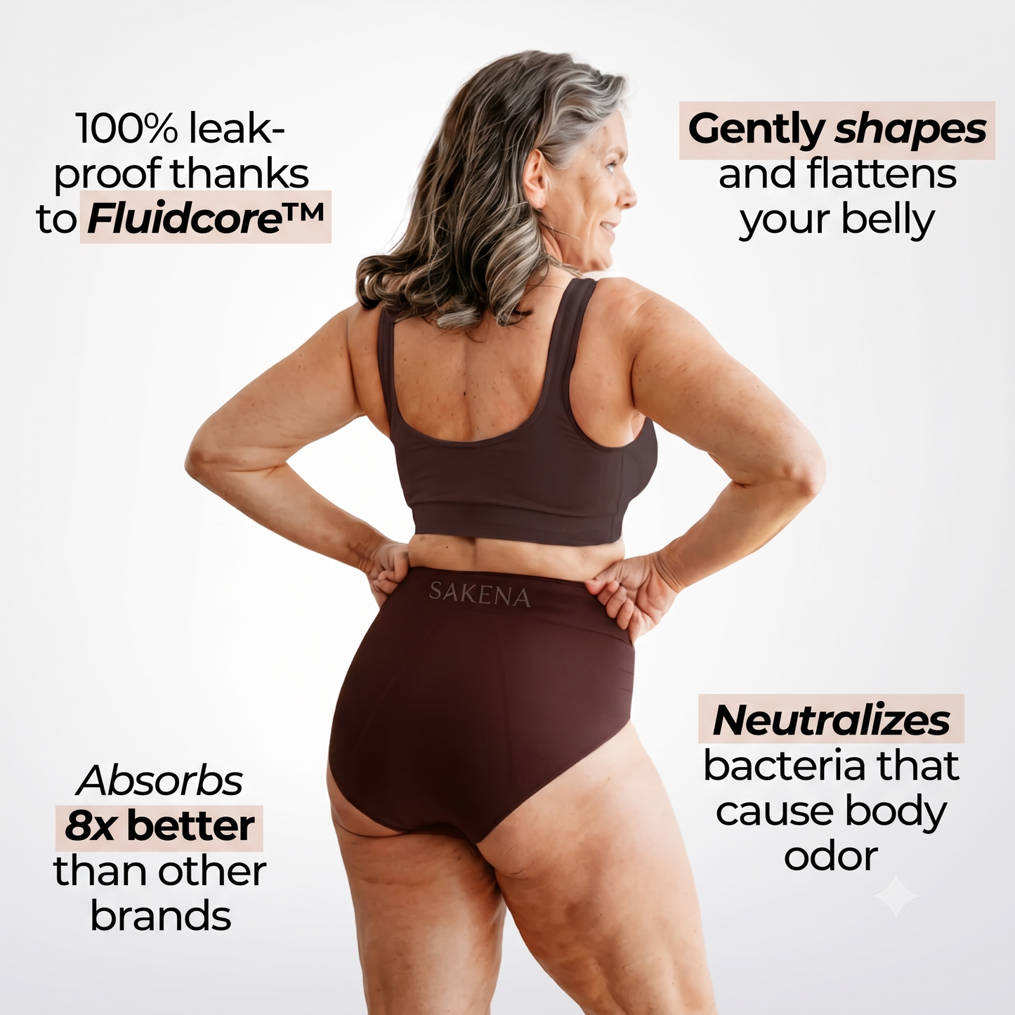 Sakena Signature Leakproof Underwear (3-Pack)