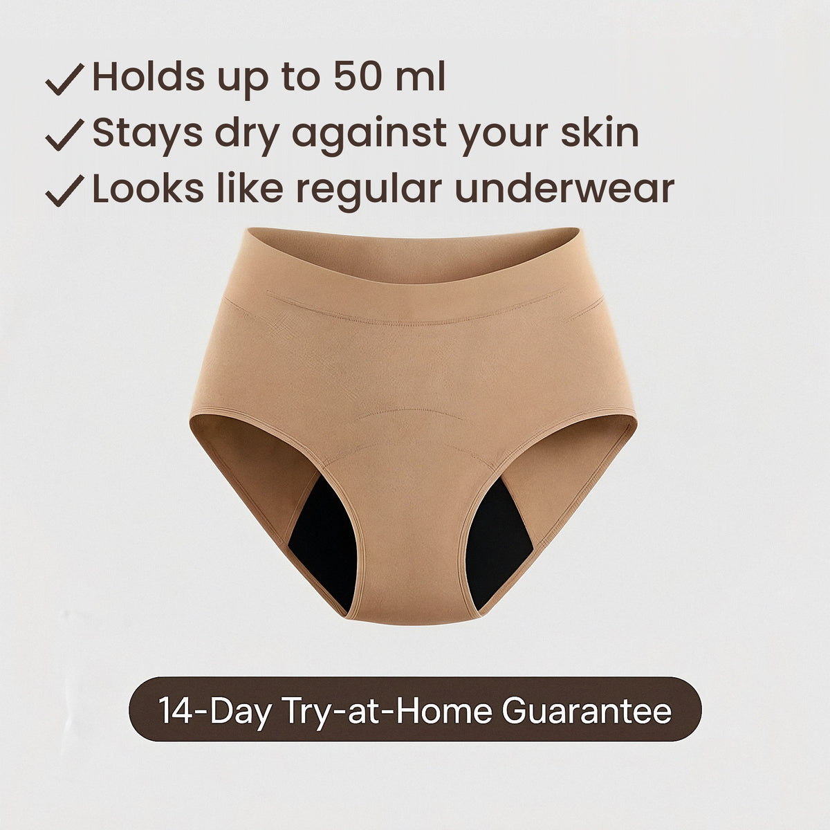 Sakena Leakproof Underwear for Light Bladder Leaks